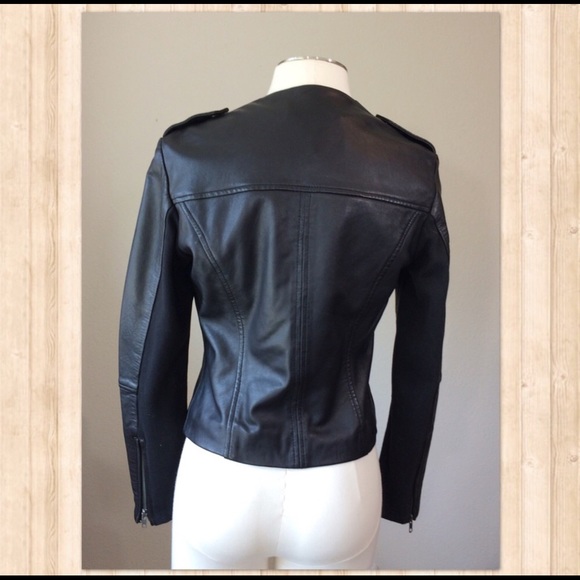 Luxurious Muubaa Leather Biker Jacket, US 6 - Picture 3 of 8